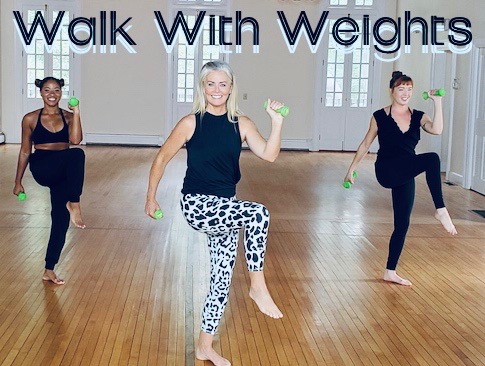 Ellen Barrett Walk With Weights