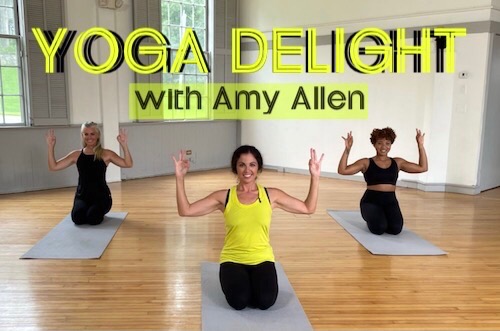 Yoga Delight with Amy Allen on ellenbarrett.com