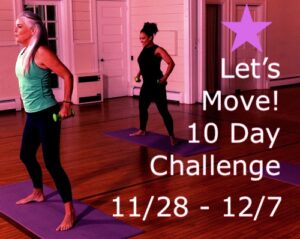 The Let's Move! 10 Day Challenge With Ellen Barrett