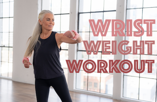 Ellen Barrett Wrist Weight Workout